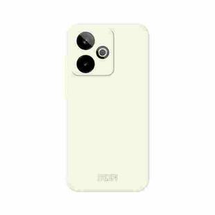 For Realme GT 7 Global MOFI Qin Series Skin Feel All-inclusive PC Phone Case(Beige)