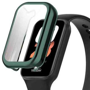 For Redmi Band 2 Full Package TPU Electroplated Watch Protective Case(Green)