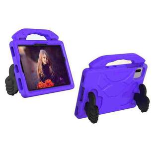 For Samsung Galaxy TAB S9 11 X710 2023 Thumb Bracket EVA Shockproof Tablet Case(Purple)