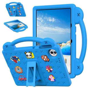 For Honor Pad 10 12.1 2025 Handle Kickstand Children EVA Shockproof Tablet Case(Sky Blue)