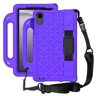For Samsung Tab A9 8.7 X110 / X115 Diamond Series EVA Shockproof Sleeve Tablet Case(Purple)