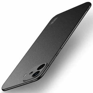 For vivo iQOO Z9 Turbo / iQOO Z9 MOFI Fandun Series Frosted PC Ultra-thin All-inclusive Phone Case(Black)