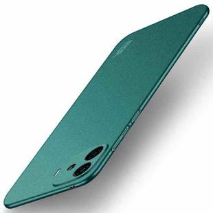 For vivo iQOO Z9 Turbo / iQOO Z9 MOFI Fandun Series Frosted PC Ultra-thin All-inclusive Phone Case(Green)