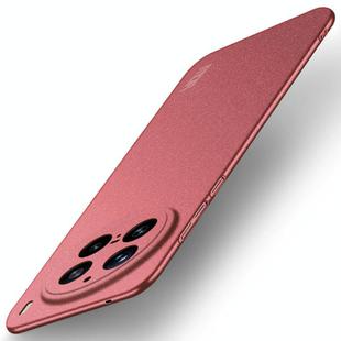 For vivo X200 Pro MOFI Fandun Series Frosted PC Ultra-thin All-inclusive Phone Case(Red)