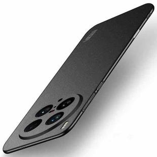 For vivo X200 Ultra MOFI Fandun Series Frosted PC Ultra-thin All-inclusive Phone Case(Black)