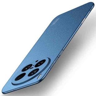 For vivo X200 Ultra MOFI Fandun Series Frosted PC Ultra-thin All-inclusive Phone Case(Blue)