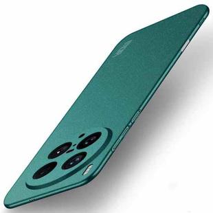 For vivo X200 Ultra MOFI Fandun Series Frosted PC Ultra-thin All-inclusive Phone Case(Green)