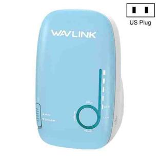 WAVLINK WN576K1 AC1200 Household WiFi Router Network Extender Dual Band Wireless Repeater, Plug:US Plug (Blue)