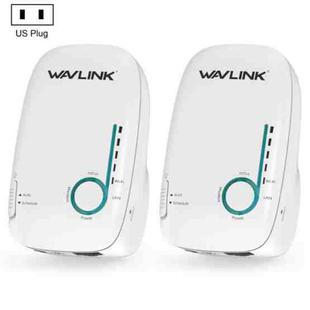WAVLINK WN576K2 AC1200 Household WiFi Router Network Extender Dual Band Wireless Repeater, Plug:US Plug (White)