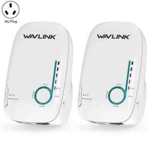 WAVLINK WN576K2 AC1200 Household WiFi Router Network Extender Dual Band Wireless Repeater, Plug:AU Plug (White)