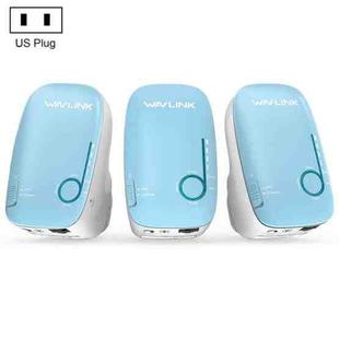 WAVLINK WN576K3 AC1200 Household WiFi Router Network Extender Dual Band Wireless Repeater, Plug:US Plug