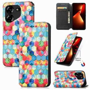 For Tecno Pova 5 4G CaseNeo Colorful Magnetic Leather Phone Case(Magic Space)