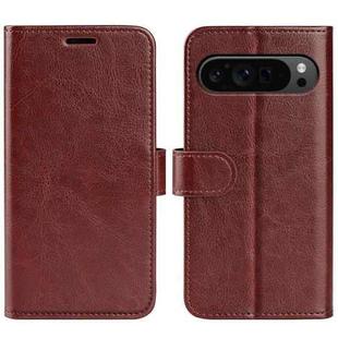 For Google Pixel 9 Pro XL R64 Texture Horizontal Flip Leather Phone Case(Brown)