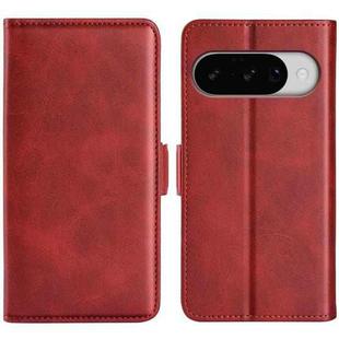 For Google Pixel 10 / 10 Pro Dual-side Magnetic Buckle Horizontal Flip Leather Phone Case(Red)