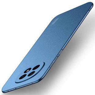 For OPPO A5 5G Global MOFI Fandun Series Frosted PC Ultra-thin All-inclusive Phone Case(Blue)