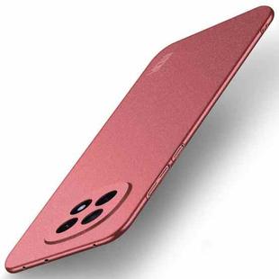 For OPPO A5 5G Global MOFI Fandun Series Frosted PC Ultra-thin All-inclusive Phone Case(Red)