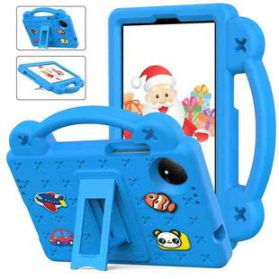 For Xiaomi Redmi Pad SE 4G 8.7 Handle Kickstand Children EVA Shockproof Tablet Case(Sky Blue)