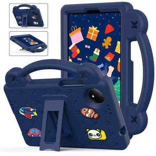 For Xiaomi Redmi Pad SE 4G 8.7 Handle Kickstand Children EVA Shockproof Tablet Case(Navy Blue)