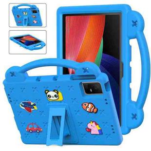 For TCL Tab 11 9466x3 Handle Kickstand Children EVA Shockproof Tablet Case(Sky Blue)