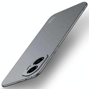 For Honor 300 MOFI Fandun Series Frosted PC Ultra-thin All-inclusive Phone Case(Gray)