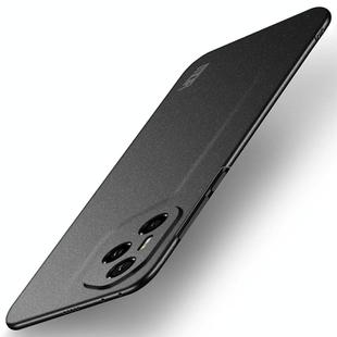 For Honor 300 Pro MOFI Fandun Series Frosted PC Ultra-thin All-inclusive Phone Case(Black)