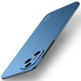 For Honor 300 Ultra MOFI Fandun Series Frosted PC Ultra-thin All-inclusive Phone Case(Blue)