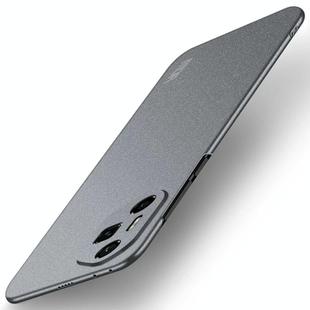 For Honor 300 Ultra MOFI Fandun Series Frosted PC Ultra-thin All-inclusive Phone Case(Gray)