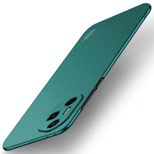For Honor 300 Ultra MOFI Fandun Series Frosted PC Ultra-thin All-inclusive Phone Case(Green)