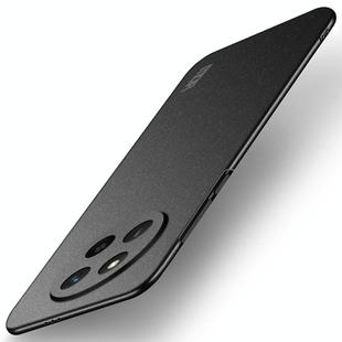 For Honor X60 Pro/Magic7 Lite 5G/X9c MOFI Fandun Series Frosted PC Ultra-thin All-inclusive Phone Case(Black)