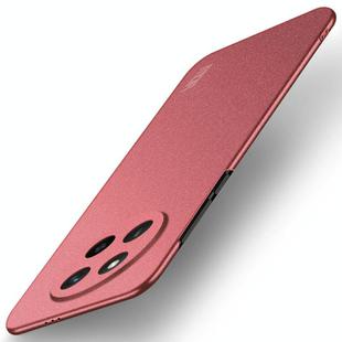 For Honor X60 Pro/Magic7 Lite 5G/X9c MOFI Fandun Series Frosted PC Ultra-thin All-inclusive Phone Case(Red)