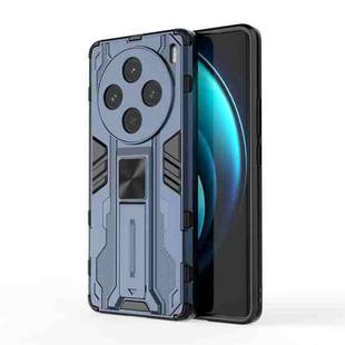 For vivo  X100 Supersonic Armor PC Hybrid TPU Phone Case(Blue)
