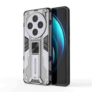 For vivo  X100 Supersonic Armor PC Hybrid TPU Phone Case(Grey)