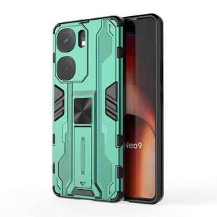 For vivo iQOO Neo9 Pro / Neo9 Supersonic Armor PC Hybrid TPU Phone Case(Green)