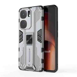 For vivo iQOO Neo9 Pro / Neo9 Supersonic Armor PC Hybrid TPU Phone Case(Grey)