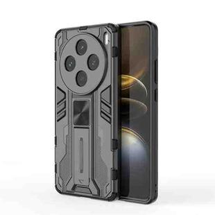 For vivo X100s Supersonic Armor PC Hybrid TPU Phone Case(Black)