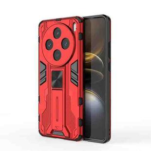 For vivo X100s Supersonic Armor PC Hybrid TPU Phone Case(Red)