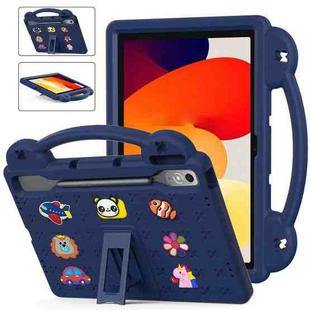 For  Lenovo Tab  P12 Handle Kickstand Children EVA Shockproof Tablet Case(Mint Green)