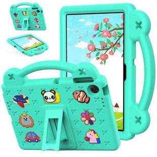For Lenovo Tab K10 Gen 2 / WiFi 2025 Handle Kickstand Children EVA Shockproof Tablet Case(Mint Green)
