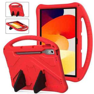 For Lenovo Tab P12 EVA Shockproof Tablet Case with Holder(Red)