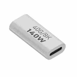 USB 3.1 Type-C to Type-C 40Gbps 8K Transmission Adapter 140W 5A Charge, Specification:Type-C Female to Female