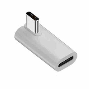 USB 3.1 Type-C 40Gbps 8K Transmission Adapter 140W 5A Charge, Specification:Type-C Male to Female Middle Bend