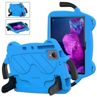 For Lenovo Tab P11 J606F/ P11 Plus J607F Ice Baby EVA Shockproof Hard PC Tablet Case(Sky Blue+Black)