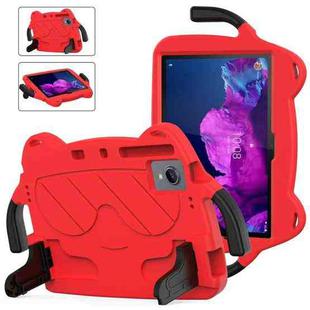 For Lenovo Tab P11 J606F/ P11 Plus J607F Ice Baby EVA Shockproof Hard PC Tablet Case(Red+Black)