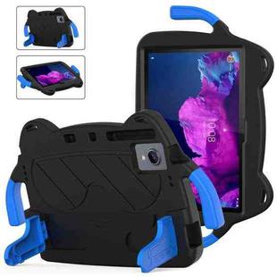 For Lenovo Tab P11 J606F/ P11 Plus J607F Ice Baby EVA Shockproof Hard PC Tablet Case(Black+Blue)