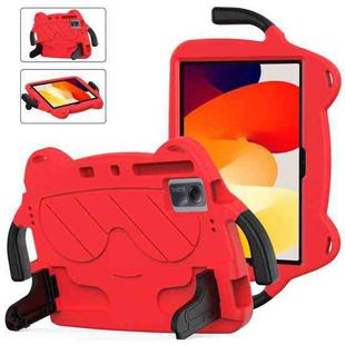 For Xiaomi Redmi Pad SE 11 2023 Ice Baby EVA Shockproof Hard PC Tablet Case(Red+Black)