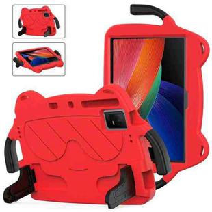 For TCL Tab 11 9466x3 Ice Baby EVA Shockproof Hard PC Tablet Case(Red+Black)