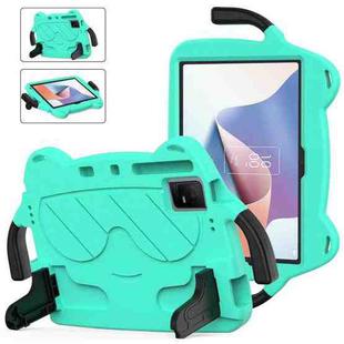 For TCL NxtPader 11 2023 Ice Baby EVA Shockproof Hard PC Tablet Case(Mint Green+Black)