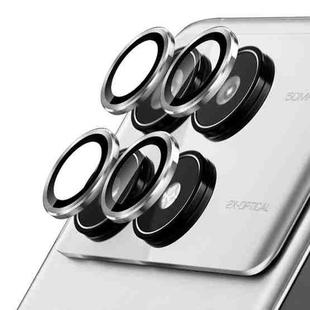 For Redmi K70 / K70 Pro / K70E ENKAY Hat-Prince 9H Rear Camera Lens Aluminium Alloy Tempered Glass Film(Silver)