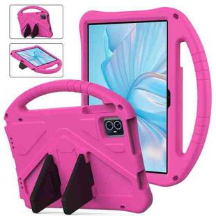 For Blackview Tab 80 10.1 2023 EVA Shockproof Tablet Case with Holder(Rose Red)