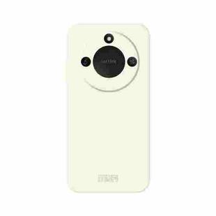 For Honor X60 MOFI Qin Series Skin Feel All-inclusive PC Phone Case(Beige)